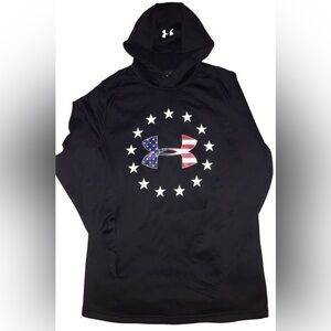 Under Armour Freedom Tech Terry Hoodie (L)